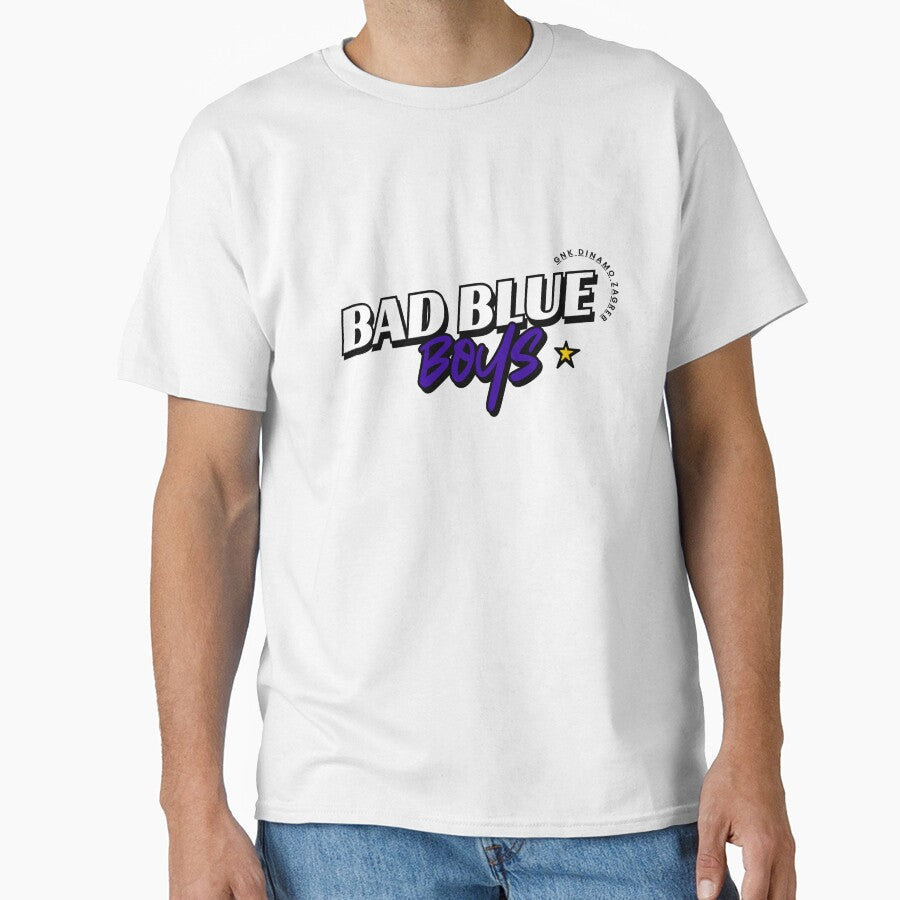 BAD BLUE BOYS ZAGREB CLUB by HermanoArt Unisex T-shirt, Sweatshirt, Hoodie, Long Sleeve Tee - T-Shirt, Sweatshirt, Hoodie