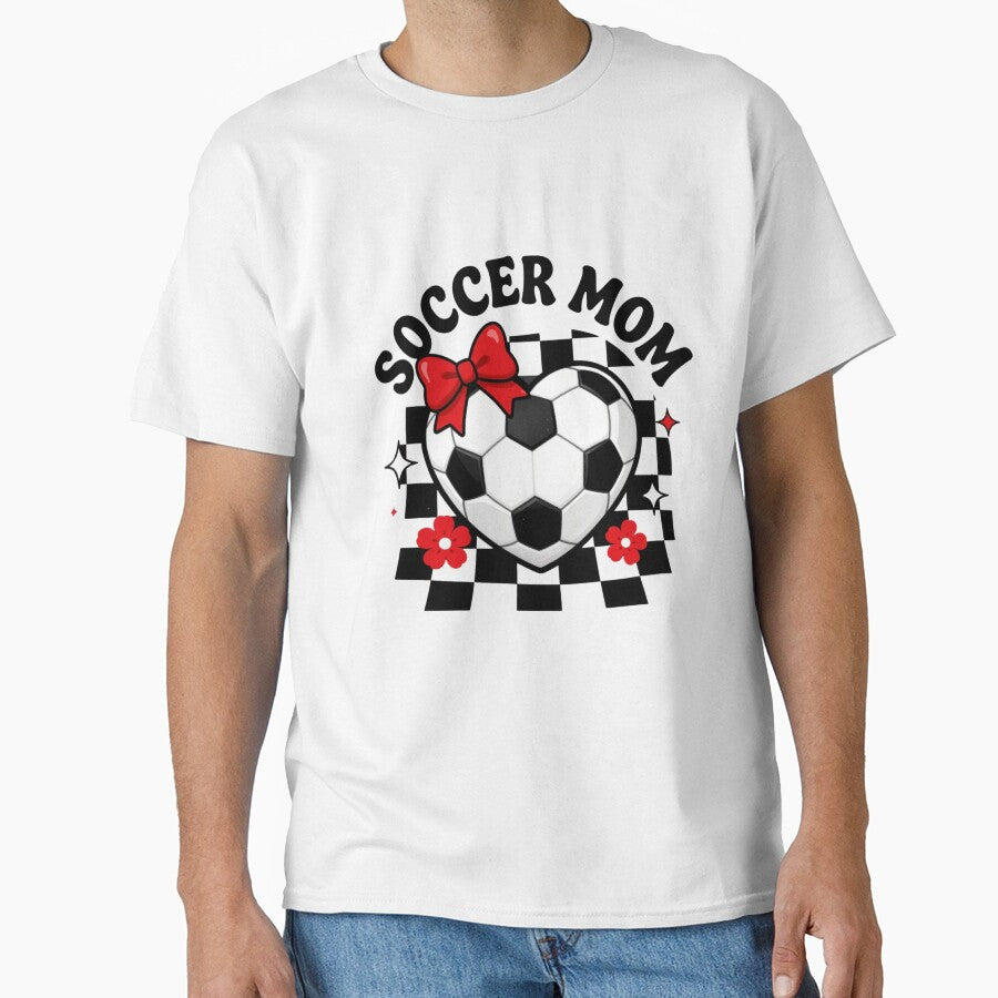 SOCCER MOM by BKDIGITALSHOP Unisex T-shirt, Sweatshirt, Hoodie, Long Sleeve Tee - T-Shirt, Sweatshirt, Hoodie