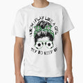 I Know I Play Like a Girl Try To Keep Up Soccer Player by WildPalette-Art Unisex T-shirt, Sweatshirt, Hoodie, Long Sleeve Tee - T-Shirt, Sweatshirt, Hoodie