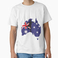 Australia national soccer team by R2Dsign Unisex T-shirt, Sweatshirt, Hoodie, Long Sleeve Tee - T-Shirt, Sweatshirt, Hoodie