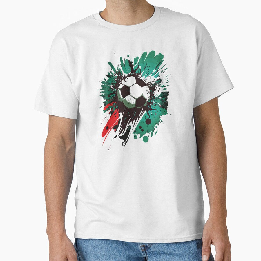 Unleashing Energy: A Colorful Football Masterpiece by Colorful Dreams Unisex T-shirt, Sweatshirt, Hoodie, Long Sleeve Tee - T-Shirt, Sweatshirt, Hoodie