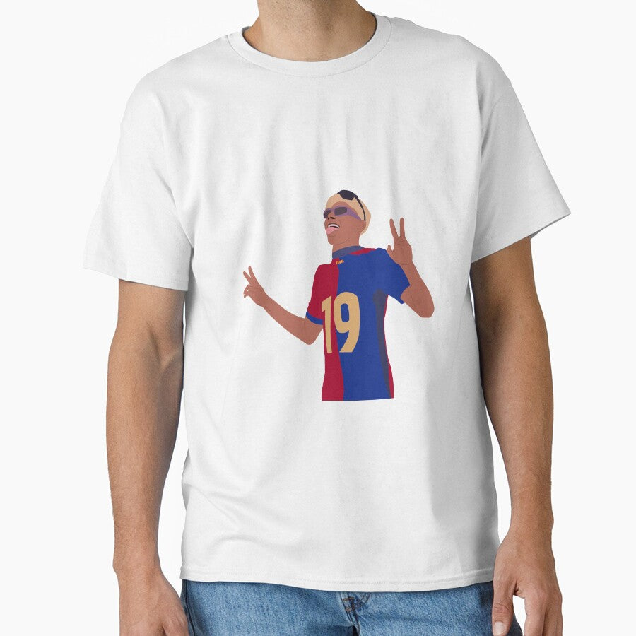 Lamine Yamal Copa Winner by shahstickerinc Unisex T-shirt, Sweatshirt, Hoodie, Long Sleeve Tee - T-Shirt, Sweatshirt, Hoodie