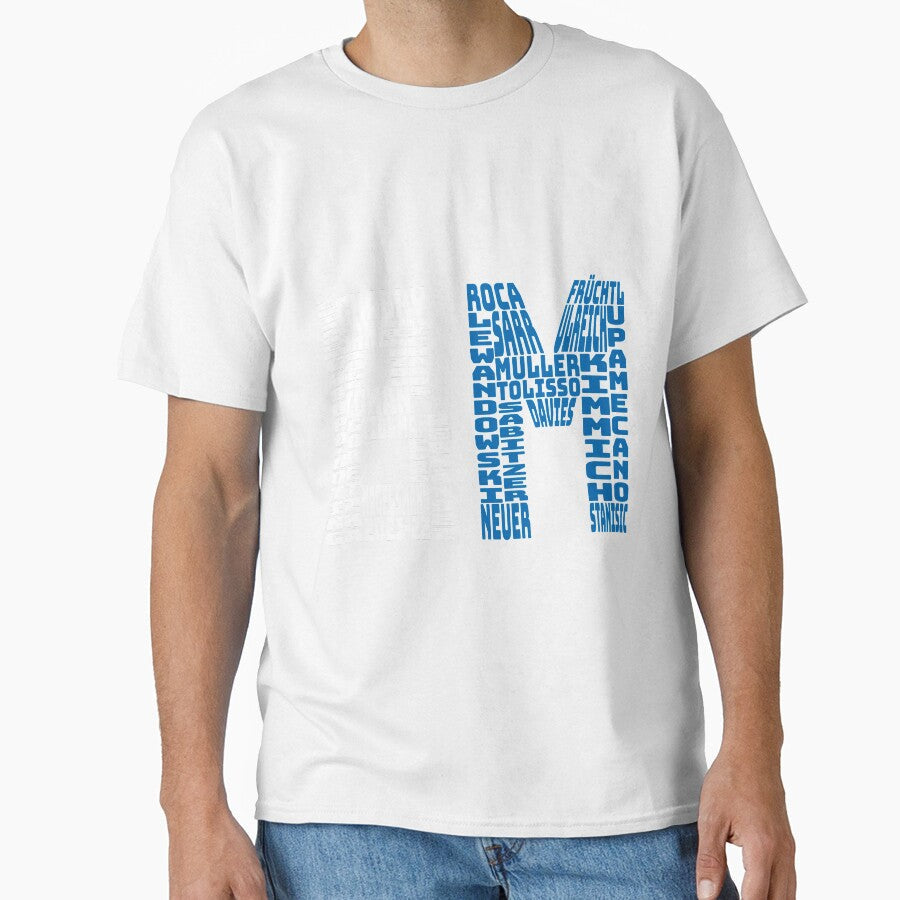 Munich - BM - 2021 - 2022 by gin3art Unisex T-shirt, Sweatshirt, Hoodie, Long Sleeve Tee - T-Shirt, Sweatshirt, Hoodie