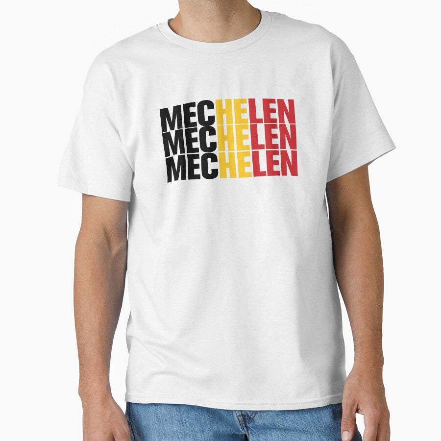 Mechelen My City From Belgium by Urosek Unisex T-shirt, Sweatshirt, Hoodie, Long Sleeve Tee - T-Shirt, Sweatshirt, Hoodie