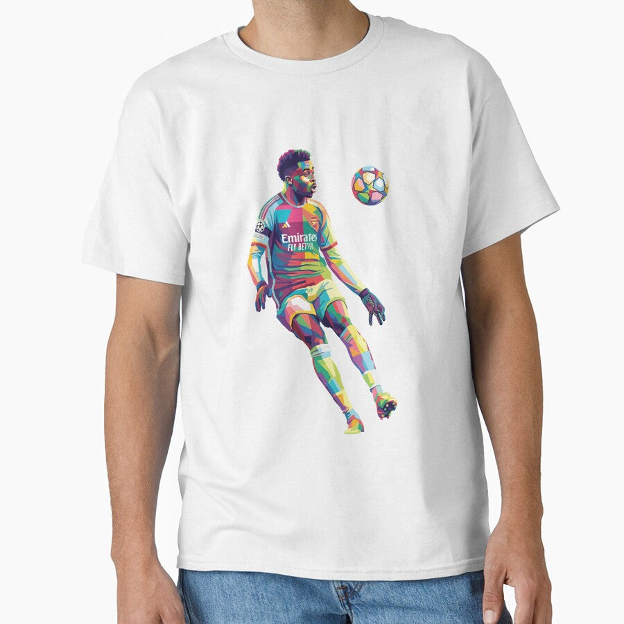 Bukayo Saka Celebration Pop Art by princejolin Unisex T-shirt, Sweatshirt, Hoodie, Long Sleeve Tee - T-Shirt, Sweatshirt, Hoodie