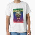 Morocco 2026 World Cup - Traditional Zellige Football Design by Moccroad Unisex T-shirt, Sweatshirt, Hoodie, Long Sleeve Tee - T-Shirt, Sweatshirt, Hoodie
