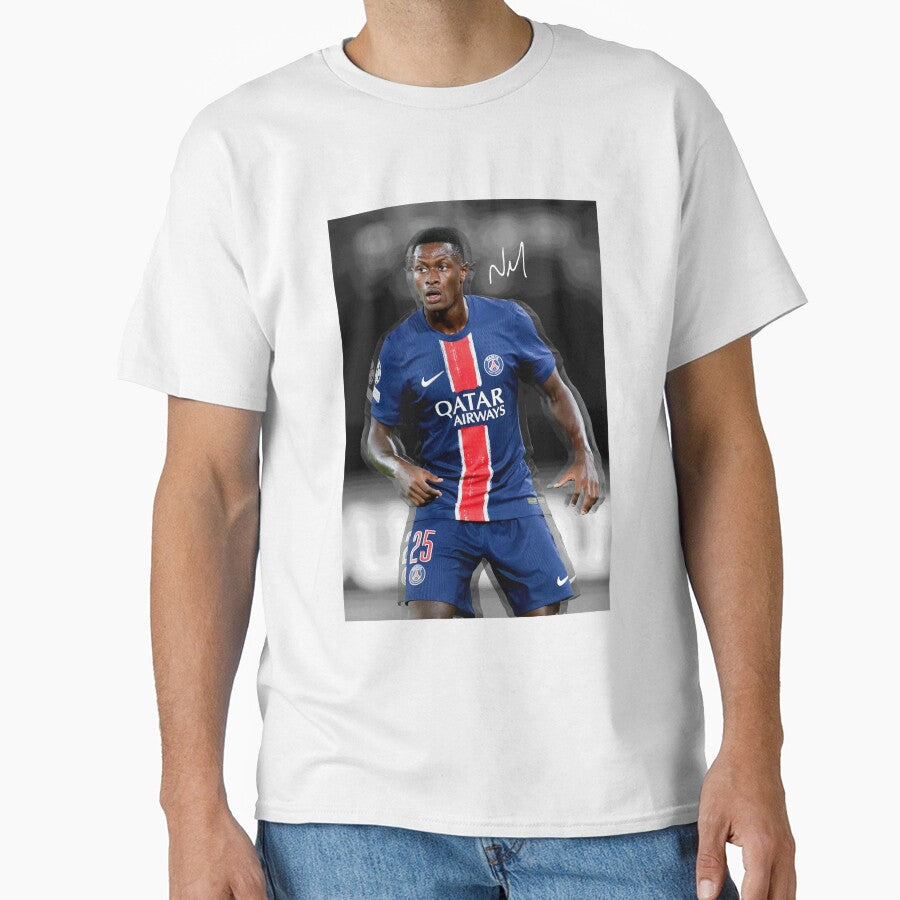 Nuno Mendes, Futbol, football, soccer by BigBossHideout Unisex T-shirt, Sweatshirt, Hoodie, Long Sleeve Tee - T-Shirt, Sweatshirt, Hoodie