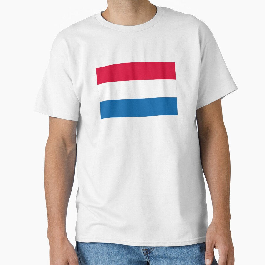 Netherlands Flag  Red White Blue by RachelMacht Unisex T-shirt, Sweatshirt, Hoodie, Long Sleeve Tee - T-Shirt, Sweatshirt, Hoodie