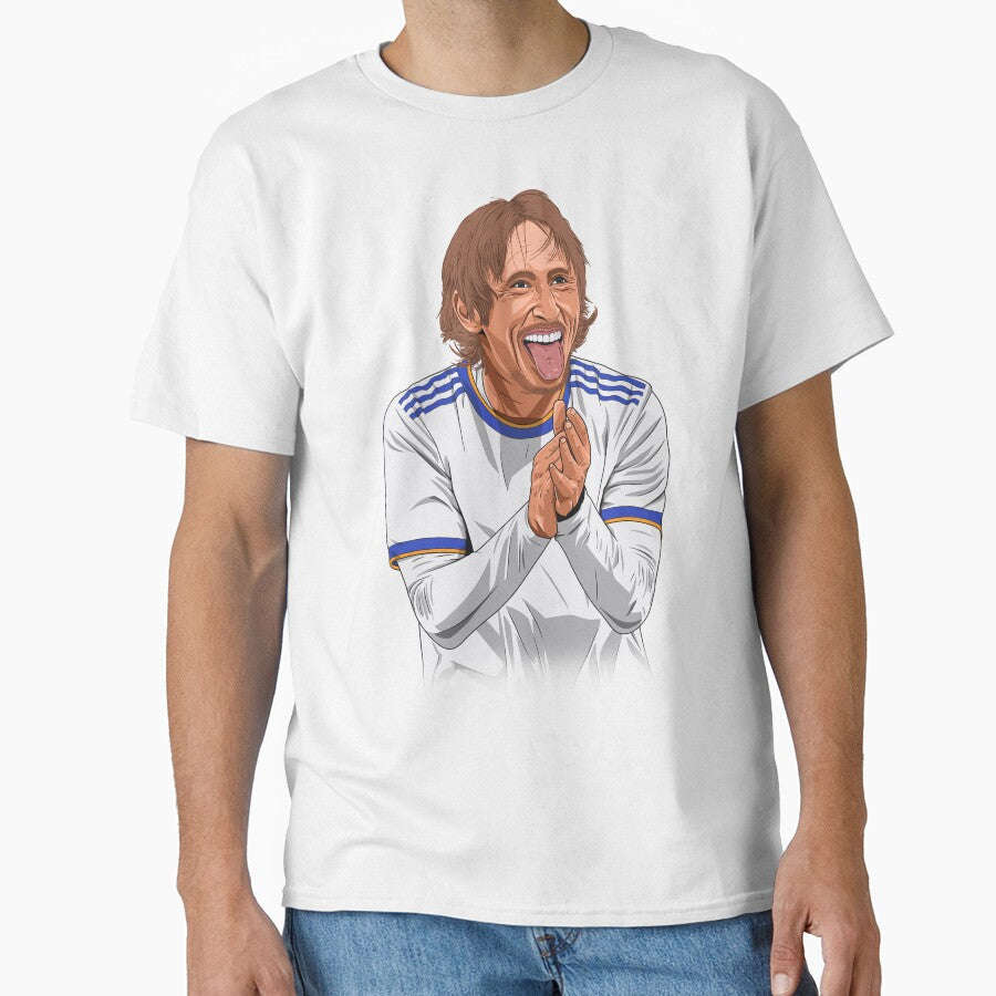 Luka Modri by ADES-VECTOR Unisex T-shirt, Sweatshirt, Hoodie, Long Sleeve Tee - T-Shirt, Sweatshirt, Hoodie