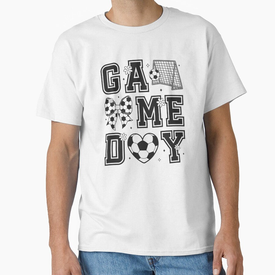 Soccer Game Day by Semtrajezy07 Unisex T-shirt, Sweatshirt, Hoodie, Long Sleeve Tee - T-Shirt, Sweatshirt, Hoodie