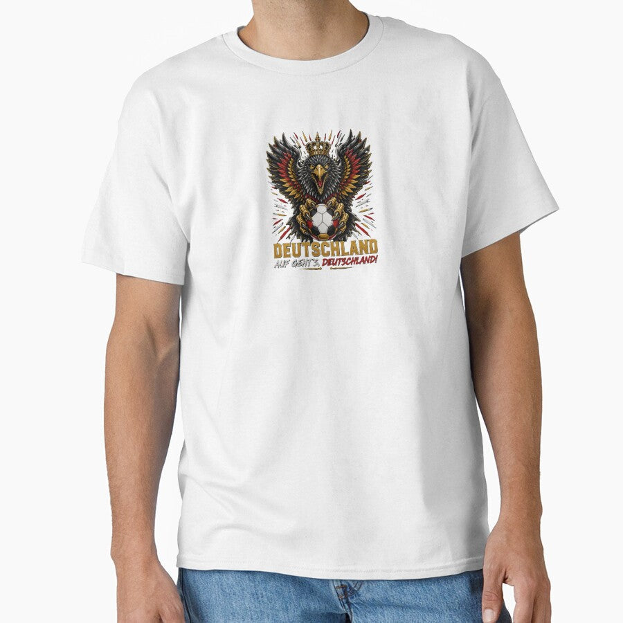 Germany Eagle Football Warrior - Deutschland Soccer Legend Fan Art Phone Case by Adham2001 - T-Shirt, Sweatshirt, Hoodie