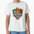 Proud Portuguese Supporter by davidheller1 Unisex T-shirt, Sweatshirt, Hoodie, Long Sleeve Tee - T-Shirt, Sweatshirt, Hoodie
