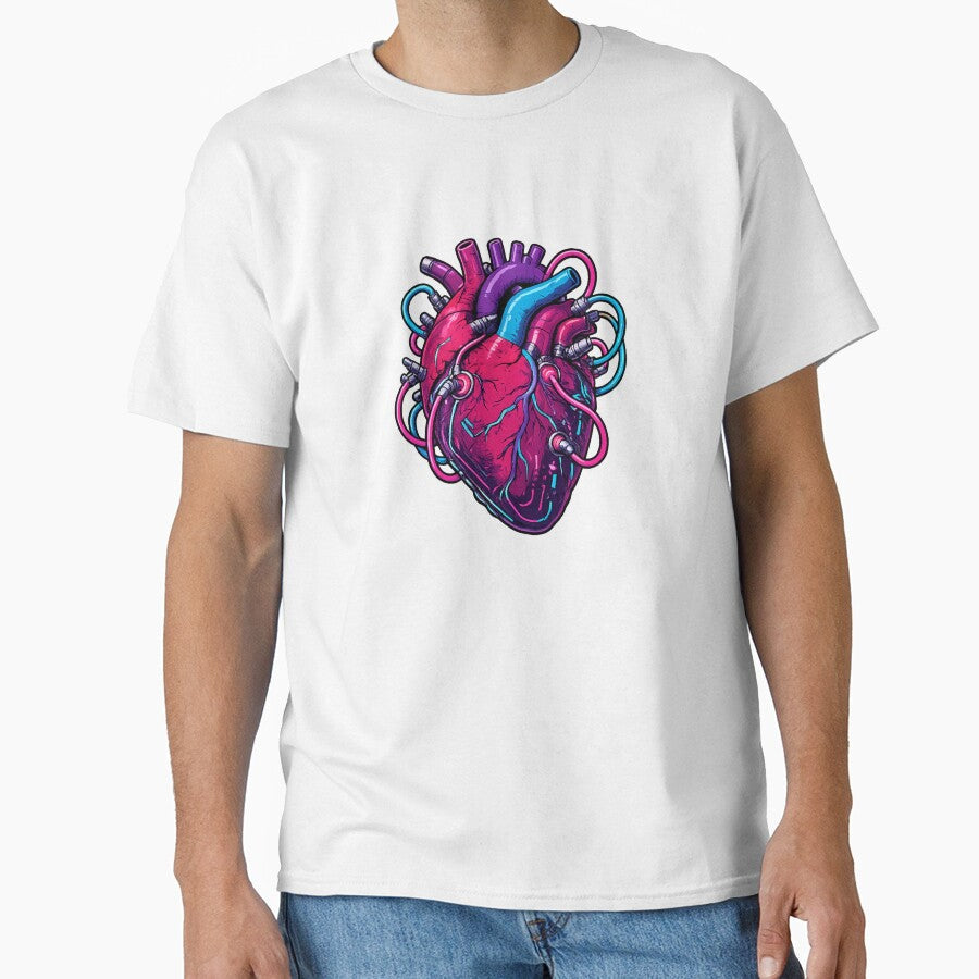 Synthetic heartbeat by BlueBerry45 Unisex T-shirt, Sweatshirt, Hoodie, Long Sleeve Tee - T-Shirt, Sweatshirt, Hoodie