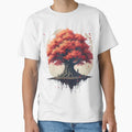 Japan Tree Expressions Passion Arts Graphics Colors by ART ATTACK ZONE Unisex T-shirt, Sweatshirt, Hoodie, Long Sleeve Tee - T-Shirt, Sweatshirt, Hoodie