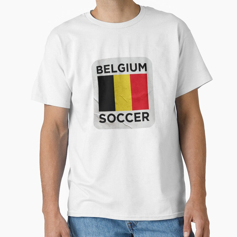 Belgium Soccer by OkGalerieRB Unisex T-shirt, Sweatshirt, Hoodie, Long Sleeve Tee - T-Shirt, Sweatshirt, Hoodie