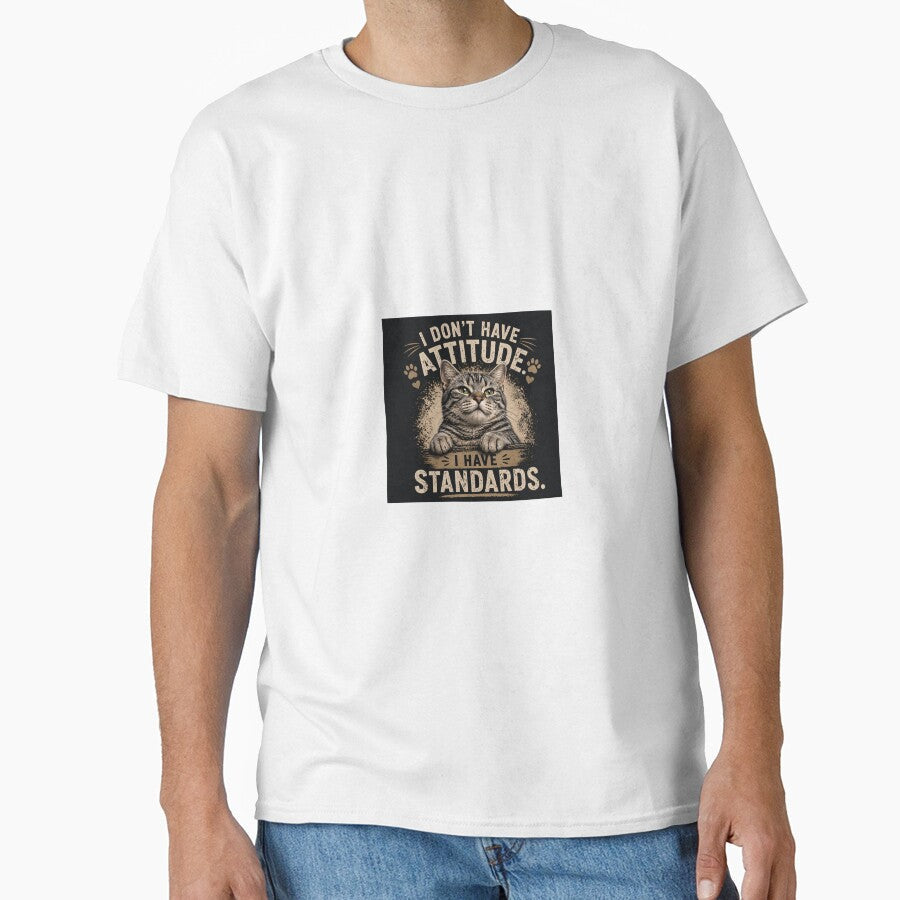 Gryzka the FOMO Cat by Gryzka2025 Unisex T-shirt, Sweatshirt, Hoodie, Long Sleeve Tee - T-Shirt, Sweatshirt, Hoodie
