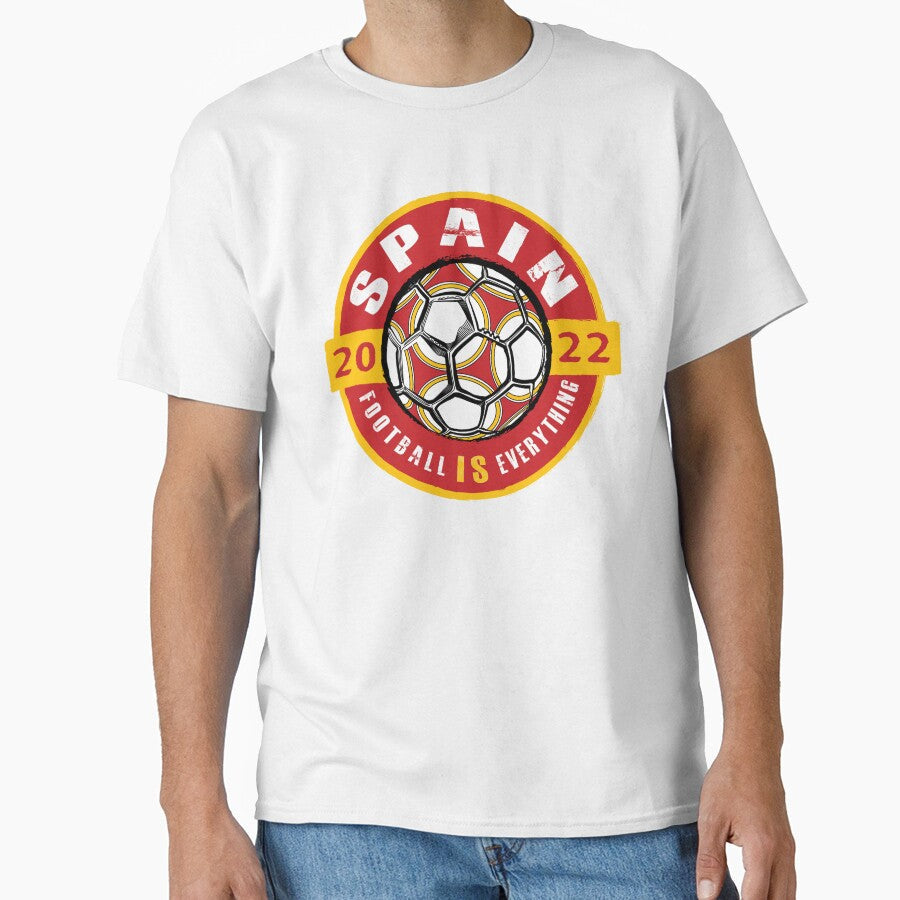 Football Is Everything - Spain 2022 Vintage by FOOTBALL IS EVERYTHING Unisex T-shirt, Sweatshirt, Hoodie, Long Sleeve Tee - T-Shirt, Sweatshirt, Hoodie