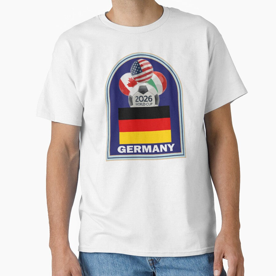 Germany 2026 Soccer T-shirt by benchpod47 Unisex T-shirt, Sweatshirt, Hoodie, Long Sleeve Tee - T-Shirt, Sweatshirt, Hoodie