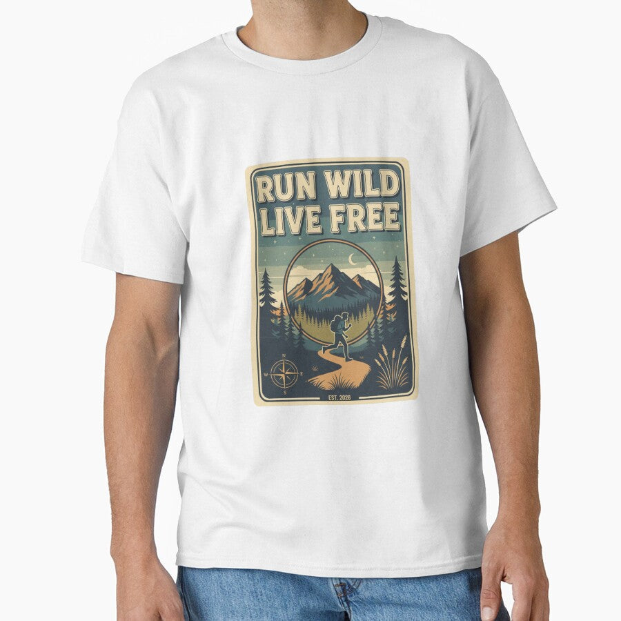 Run Wild. by MaciejErdon Unisex T-shirt, Sweatshirt, Hoodie, Long Sleeve Tee - T-Shirt, Sweatshirt, Hoodie
