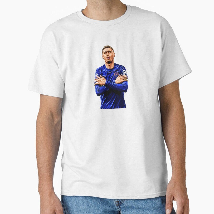 Cole Palmer Celebrates Goal by AntoineLevequ Unisex T-shirt, Sweatshirt, Hoodie, Long Sleeve Tee - T-Shirt, Sweatshirt, Hoodie