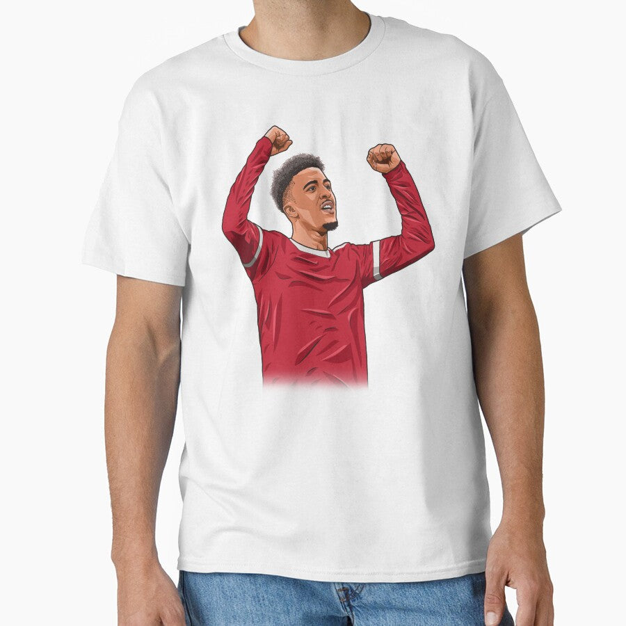 Jadon Sancho by ADES-VECTOR Unisex T-shirt, Sweatshirt, Hoodie, Long Sleeve Tee - T-Shirt, Sweatshirt, Hoodie