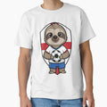 England Sloth Football Soccer Fan by k3rstman1 Unisex T-shirt, Sweatshirt, Hoodie, Long Sleeve Tee - T-Shirt, Sweatshirt, Hoodie