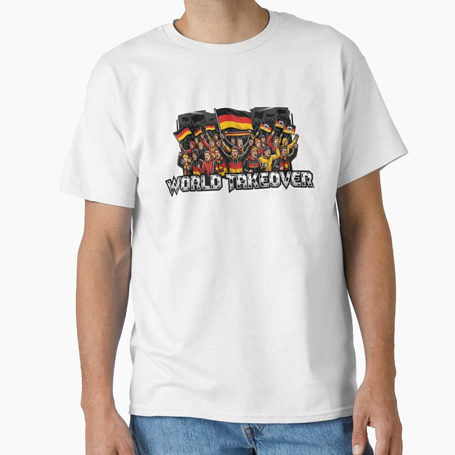 Germany Soccer Fans Iron Power Sticker 2026 Football Supporters by Imaginarium of Chaos falcon88 - T-Shirt, Sweatshirt, Hoodie