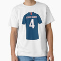 Sergio Ramos football jersey by Justtrendytees Unisex T-shirt, Sweatshirt, Hoodie, Long Sleeve Tee - T-Shirt, Sweatshirt, Hoodie