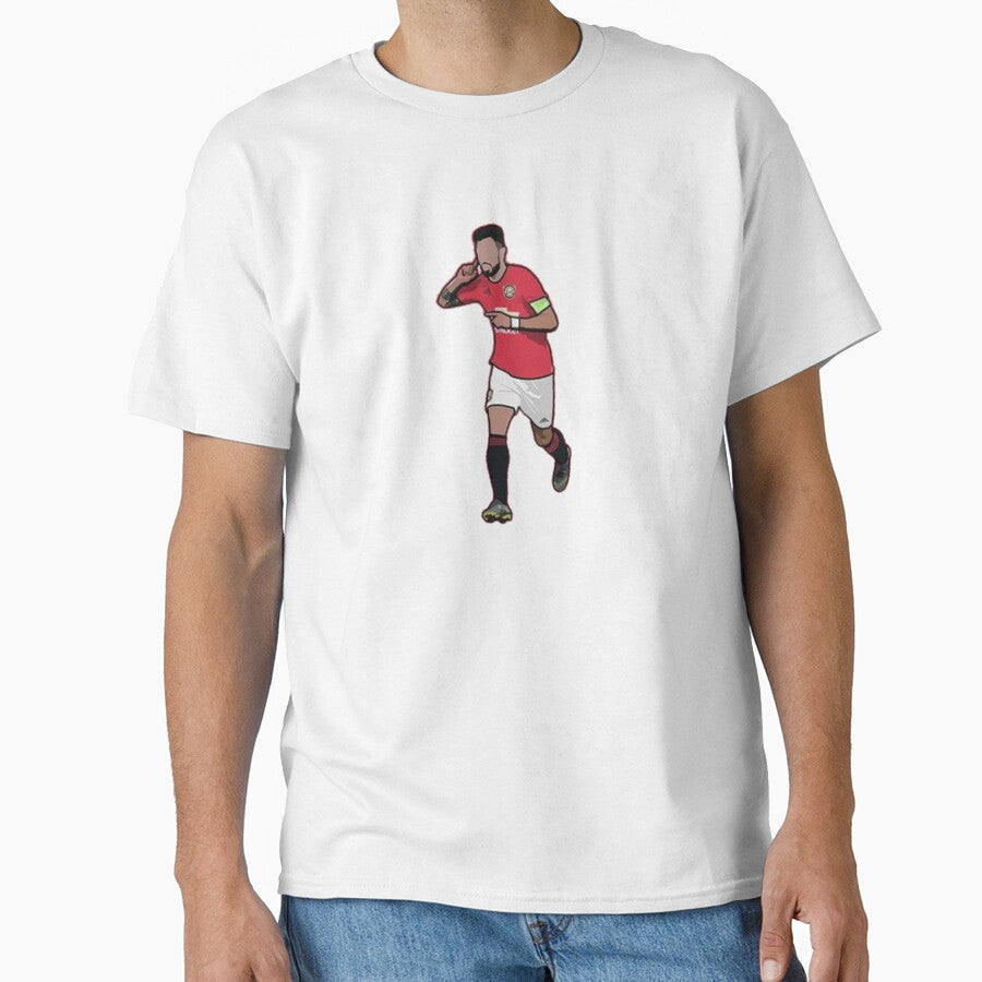 Bruno Fernandes by FootballerArt Unisex T-shirt, Sweatshirt, Hoodie, Long Sleeve Tee - T-Shirt, Sweatshirt, Hoodie