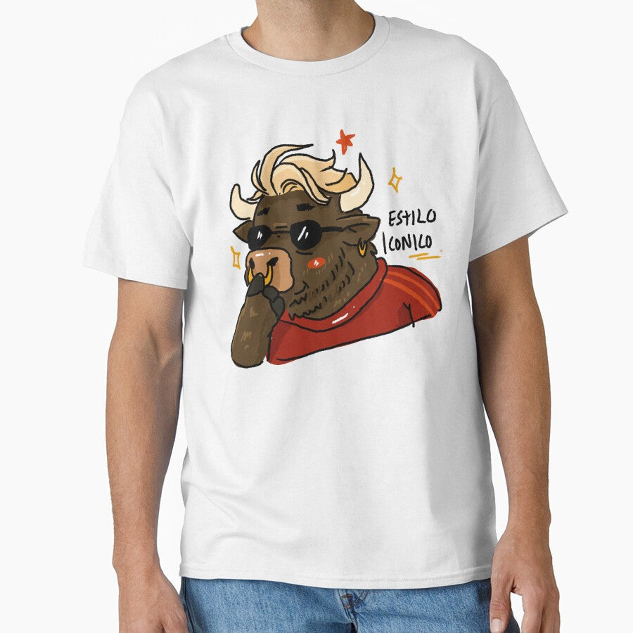 Awkward Animal Hat Club  Estilo Icnico | Stylish Spain Bull by chupichapa Unisex T-shirt, Sweatshirt, Hoodie, Long Sleeve Tee - T-Shirt, Sweatshirt, Hoodie