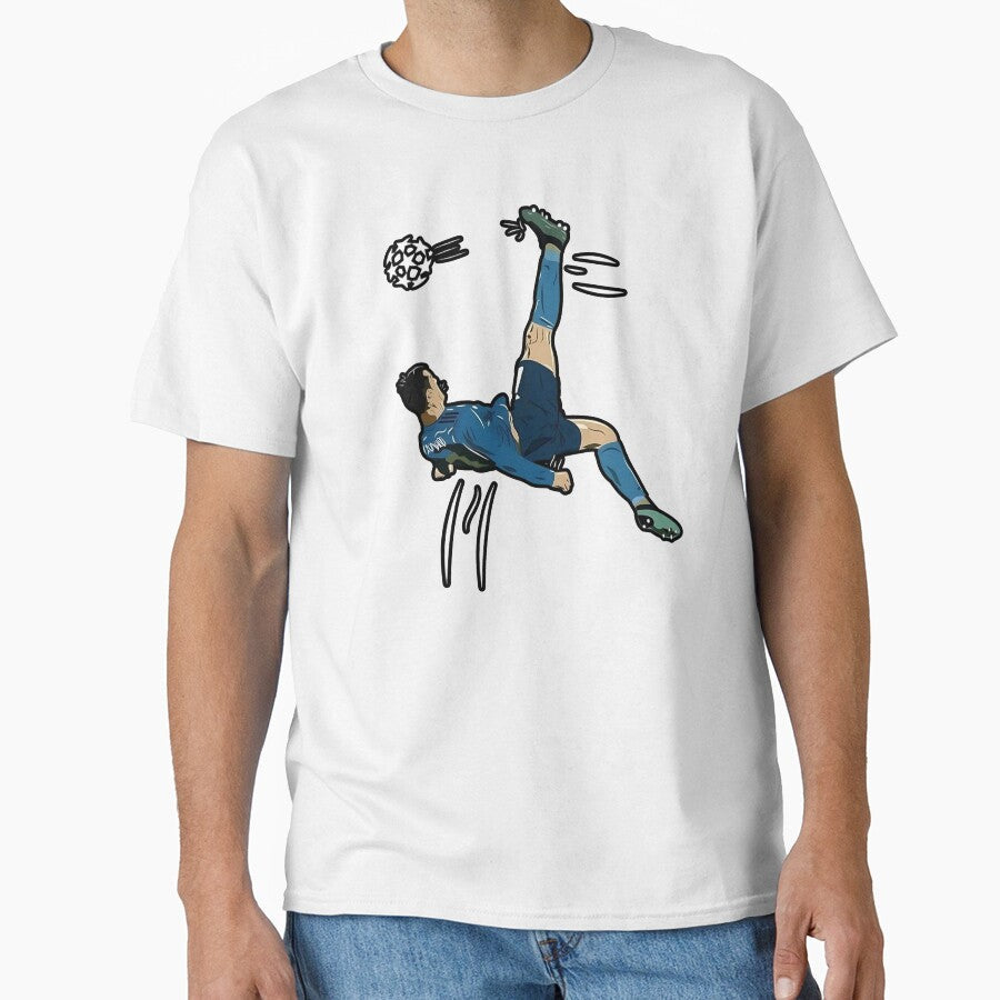 Cristiano Ronaldo Bicycle Kick by MKDSN Unisex T-shirt, Sweatshirt, Hoodie, Long Sleeve Tee - T-Shirt, Sweatshirt, Hoodie