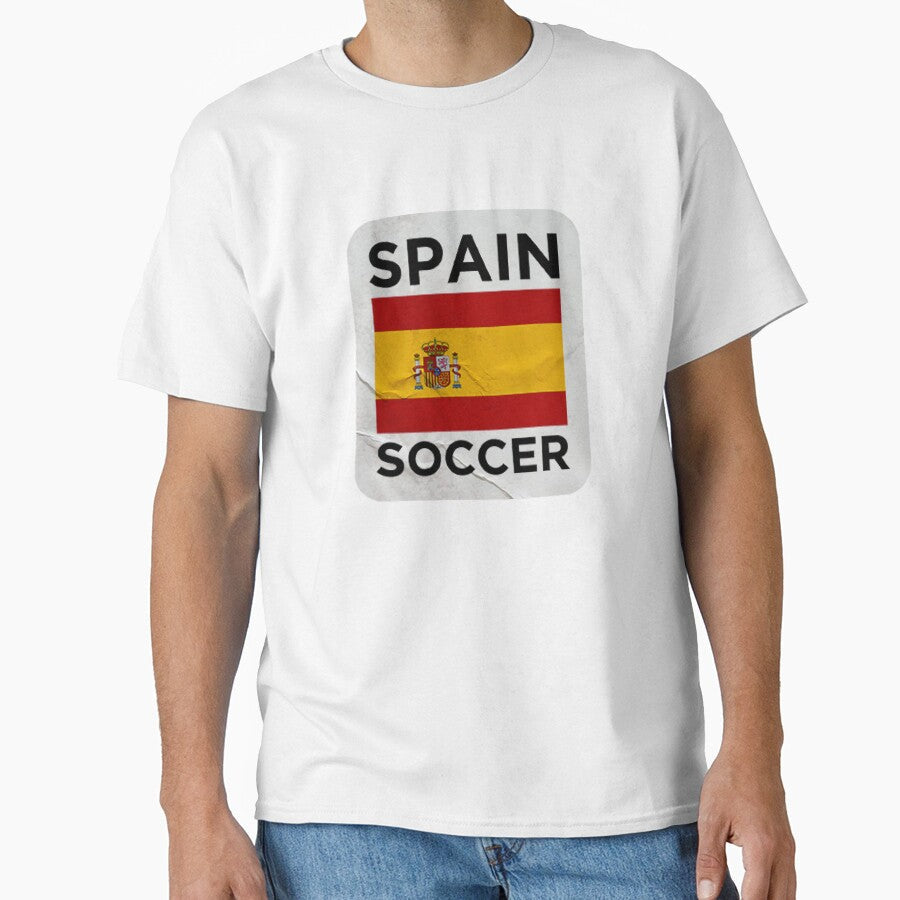 Spain Soccer by OkGalerieRB Unisex T-shirt, Sweatshirt, Hoodie, Long Sleeve Tee - T-Shirt, Sweatshirt, Hoodie