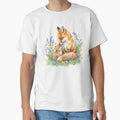 Fox Mom and Pup by Roy & Tiffany Unisex T-shirt, Sweatshirt, Hoodie, Long Sleeve Tee - T-Shirt, Sweatshirt, Hoodie