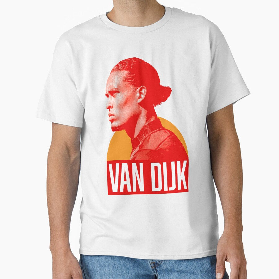 Virgil van Dijk by SYGN Unisex T-shirt, Sweatshirt, Hoodie, Long Sleeve Tee - T-Shirt, Sweatshirt, Hoodie