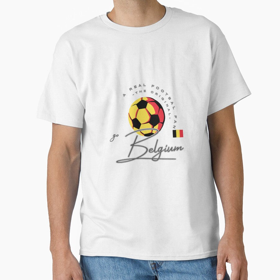 Belgium. National Football Team. Football fan. The Original. by CreativeBizarre Unisex T-shirt, Sweatshirt, Hoodie, Long Sleeve Tee - T-Shirt, Sweatshirt, Hoodie