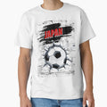 Japanese football Japan fan article football by Dubbra Unisex T-shirt, Sweatshirt, Hoodie, Long Sleeve Tee - T-Shirt, Sweatshirt, Hoodie