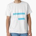 Born to Play Soccer Forced to Go to School by TendyTees Unisex T-shirt, Sweatshirt, Hoodie, Long Sleeve Tee - T-Shirt, Sweatshirt, Hoodie