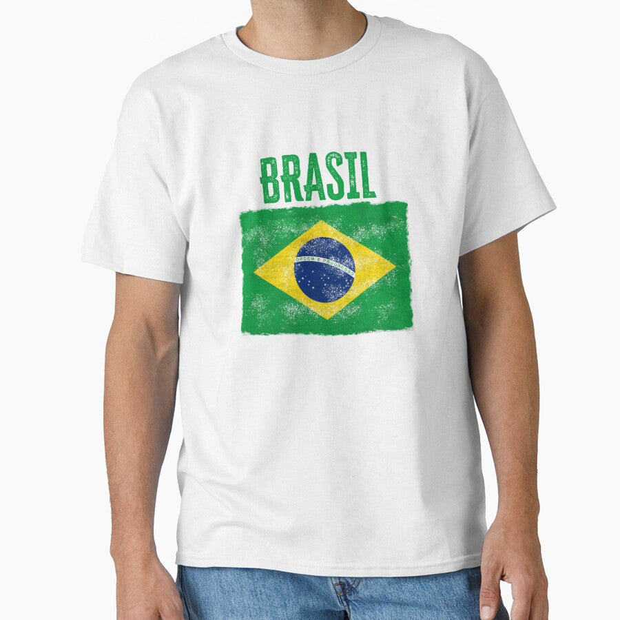 Brazil by JohnMillDesigns Unisex T-shirt, Sweatshirt, Hoodie, Long Sleeve Tee - T-Shirt, Sweatshirt, Hoodie
