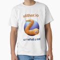 Slither.io - u r what u eat by MiE Designs Unisex T-shirt, Sweatshirt, Hoodie, Long Sleeve Tee - T-Shirt, Sweatshirt, Hoodie