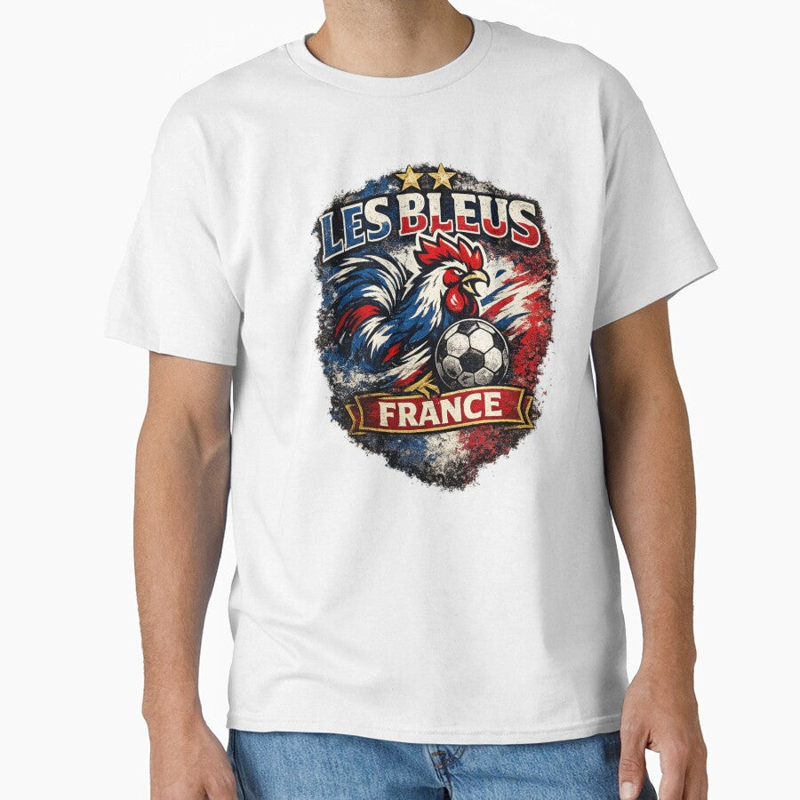 France Les Bleus Football Fan Design by EMYWAMZGLOBAL Unisex T-shirt, Sweatshirt, Hoodie, Long Sleeve Tee - T-Shirt, Sweatshirt, Hoodie