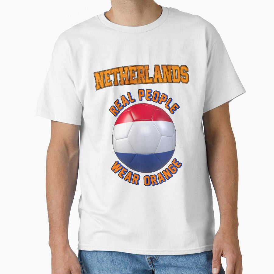Netherlands fan slogan for football, Dutch supporters by superpixus Unisex T-shirt, Sweatshirt, Hoodie, Long Sleeve Tee - T-Shirt, Sweatshirt, Hoodie