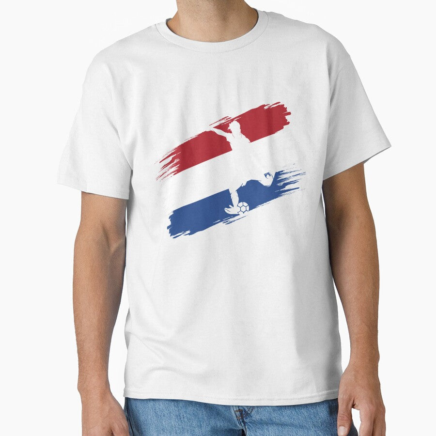 Netherlands Flag Football Soccer Fan Jersey by xtocky Unisex T-shirt, Sweatshirt, Hoodie, Long Sleeve Tee - T-Shirt, Sweatshirt, Hoodie