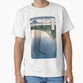 Cat Silhouette on Lake by LaurieHopkins Unisex T-shirt, Sweatshirt, Hoodie, Long Sleeve Tee - T-Shirt, Sweatshirt, Hoodie