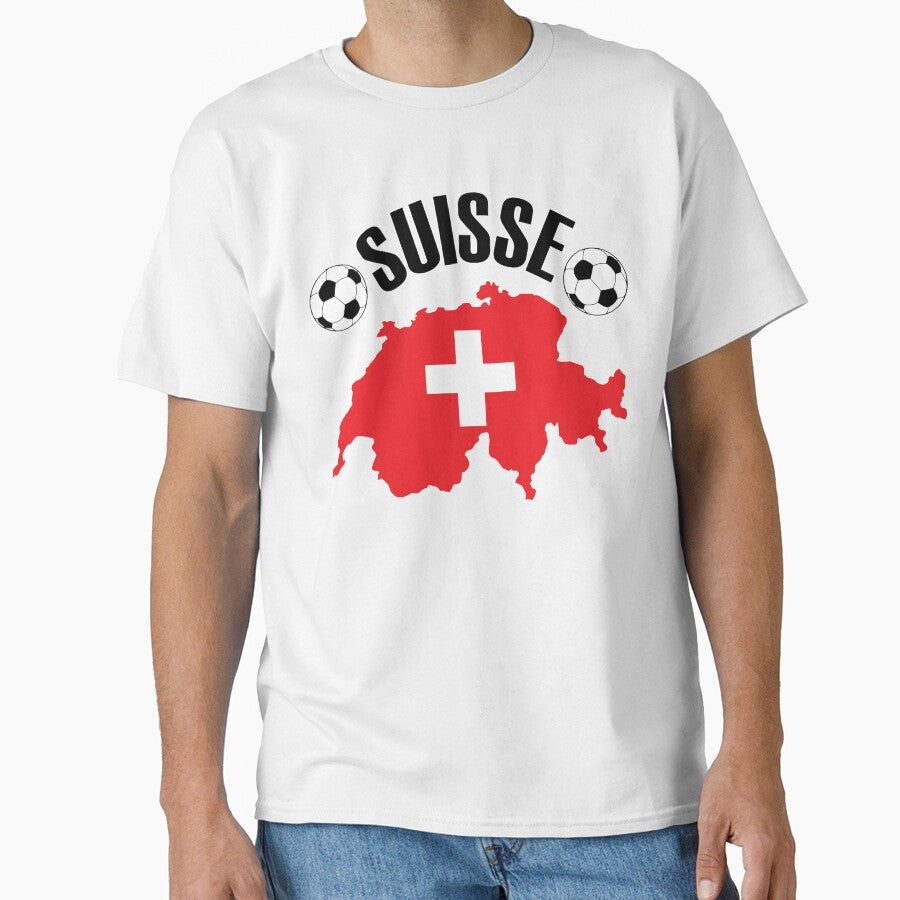 Suisse Football by TravelScientist Unisex T-shirt, Sweatshirt, Hoodie, Long Sleeve Tee - T-Shirt, Sweatshirt, Hoodie