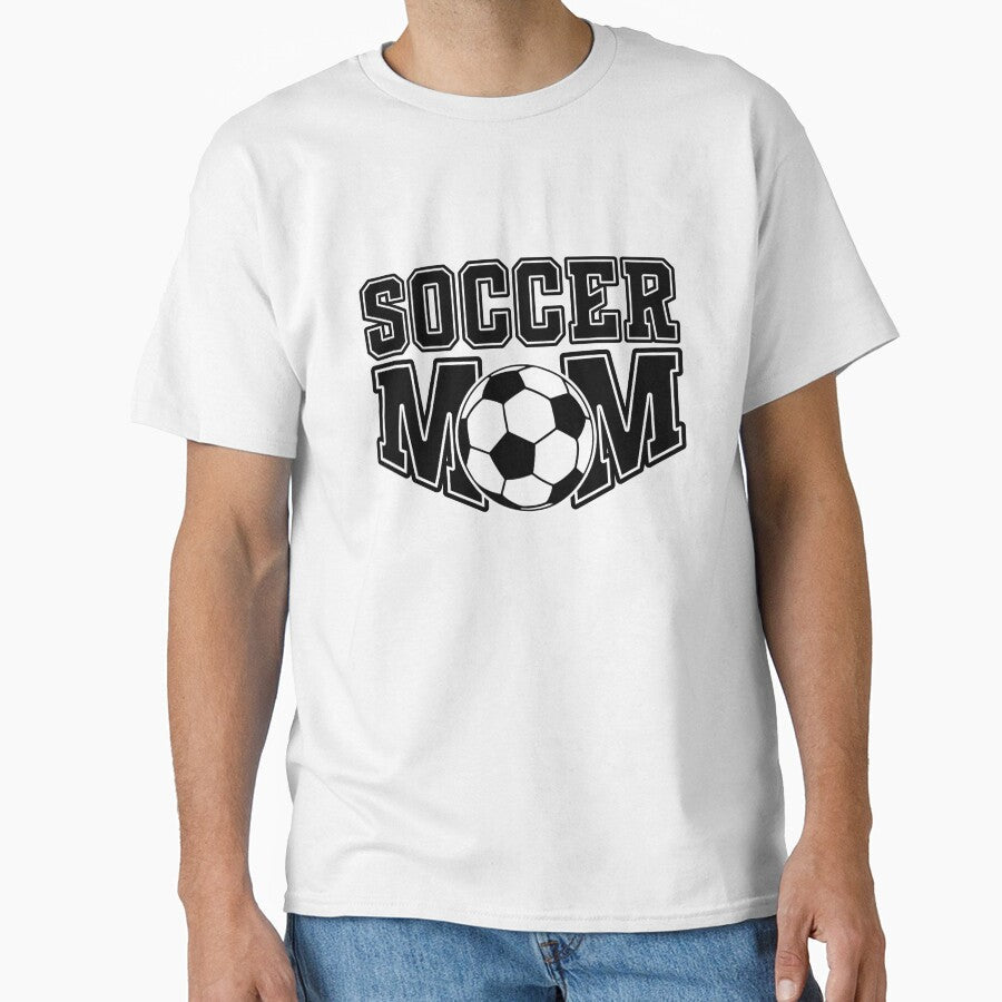 soccer mom by InspireGlow Unisex T-shirt, Sweatshirt, Hoodie, Long Sleeve Tee - T-Shirt, Sweatshirt, Hoodie