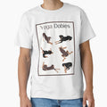 Yoga Dobies by lucampelli Unisex T-shirt, Sweatshirt, Hoodie, Long Sleeve Tee - T-Shirt, Sweatshirt, Hoodie