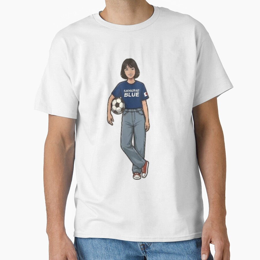 Anime Soccer Supporter Japan Style Art by wilnickvisuals Unisex T-shirt, Sweatshirt, Hoodie, Long Sleeve Tee - T-Shirt, Sweatshirt, Hoodie