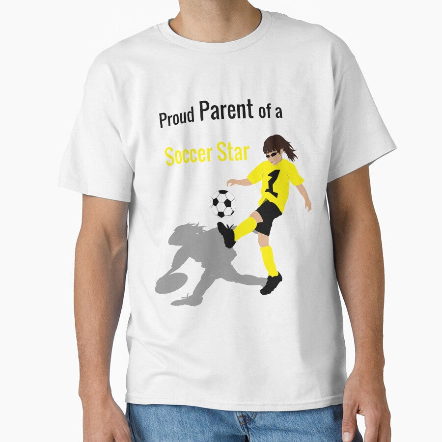 Soccer Girl (Parent) by NydiaSRobles Unisex T-shirt, Sweatshirt, Hoodie, Long Sleeve Tee - T-Shirt, Sweatshirt, Hoodie