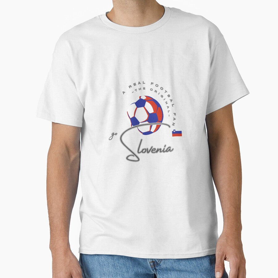 Slovenia. National Football Team. Football fan. The Original. by CreativeBizarre Unisex T-shirt, Sweatshirt, Hoodie, Long Sleeve Tee - T-Shirt, Sweatshirt, Hoodie