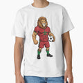 Powerful Moroccan Lion Football Mascot 2026 by ArtByKatti Unisex T-shirt, Sweatshirt, Hoodie, Long Sleeve Tee - T-Shirt, Sweatshirt, Hoodie